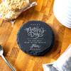 Round Slate Happy Mother's Day Best Mum Little Hearts Gift Personalised Coaster
