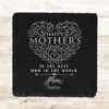 Square Slate Best Mum In The World Happy Mother's Day Gift Personalised Coaster