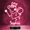 Peppa Pig As Fairy Kids Tv Character LED Personalised Gift Night Light