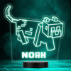 Minecraft Gaming Animal Pet Cat Gamer LED Personalised Gift Night Light