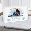 Together Since Blue Wash Gift For Him or Her Personalised Couple Acrylic Block