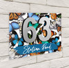 Beautiful Butterflies 3D Acrylic House Address Sign Door Number Plaque