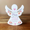 Mum Angel Forever In Our Hearts Personalised In Memory Memorial Acrylic Gift