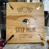For Step Mum Mother's Day Personalised Gift 4 Wine Glass & Bottle Holder
