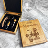 Amazing Stepmum Wine Bottle With Glass Personalised Wine Accessories Box Set
