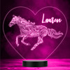 Pretty Pattern Ornament Horse Led Lamp Personalised Gift Night Light