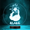 Dragon Ball Goku In Smoke Colour Changing Led Lamp Personalised Gift Night Light