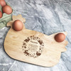 Easter Wreath Personalised Gift Eggs & Toast Soldiers Chicken Breakfast Board