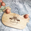 Happy Easter Personalised Gift Eggs & Toast Soldiers Chicken Breakfast Board