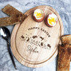 Jumping Bunnies Easter Personalised Gift Toast Egg Breakfast Serving Board