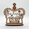 Crown King Charles III Coronation Souvenir Keepsake Engraved Personalised Gift