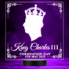 King Charles III Coronation Day Souvenir Silhouette Frame LED Colour Night Light