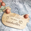 Grandmother Dippy Eggs Chicken Personalised Gift Breakfast Serving Board