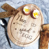 Boiled Eggs & Toast Nan Good Egg Personalised Gift Breakfast Serving Board