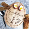 Dippy Eggs & Toast Grandfather Personalised Gift Breakfast Serving Board