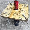 Trophy To Daddy Father's Day Personalised 4 Wine Glass & Bottle Holder