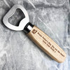 Dad Father's Day You Are The Best Personalised Gift Beer Bottle Opener