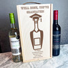 Graduated You're A Star Congratulations Personalised Two Bottle Wine Gift Box