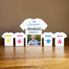This Awesome Grandad Belongs To 4 Small Football Shirt Photo Personalised Gift