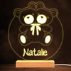 Two Headed Scary Teddy Bear Warm White Lamp Personalised Gift Night Light