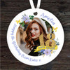 Birthday 18 Special Age Photo Round Personalised Gift Hanging Ornament