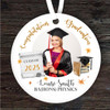 Graduation Photo Class of Painted Books Stars Personalised Gift Hanging Ornament