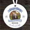Thank You Wedding Page Boy Photo Personalised Gift Keepsake Hanging Ornament