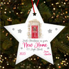 First in New Home Winter Front Door Custom Christmas Tree Ornament Decoration