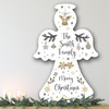 The Name Gold Personalised Angel Decoration Family Christmas Indoor Outdoor Sign