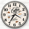 But First Coffee Kitchen Personalised Gift Personalised Clock But First Coffee Kitchen Personalised Gift Personalised Clock