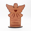 Wood Nanny Angel Memorial In Loving Memory Of Keepsake Personalised Gift