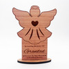 Wood Grandad Angel Memorial Forever In Our Hearts Keepsake Personalised Gift