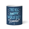 Belongs To Best Grandad Gift Blue Photo Tea Coffee Personalised Mug
