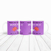 Funny Pun You'll Always Be My Best-Tea Best Friend Gift Purple Personalised Mug Funny Pun You'll Always Be My Best-Tea Best Friend Gift Purple Personalised Mug