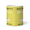 Funny Pun You'll Always Be My Best-Tea Best Friend Gift Yellow Personalised Mug Funny Pun You'll Always Be My Best-Tea Best Friend Gift Yellow Personalised Mug