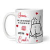 Funny Rude Gift For Husband Boyfriend Fianc?Â® Love That Ass Tea Personalised Mug