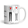 Together Romantic Gift For Husband Wife Boyfriend Girlfriend Personalised Mug