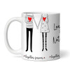 Together Romantic Gift For Husband Wife Boyfriend Girlfriend Personalised Mug
