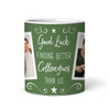 Funny Gift For Colleague Leaving Job Green Photo Tea Coffee Cup Personalised Mug