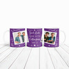 Funny Gift For Colleague Leaving Job Purple Photo Tea Coffee Personalised Mug