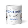 Engagement Wedding Day Gift For Groom To Be Photo Tea Coffee Personalised Mug