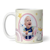 New Baby Girl Elephant Photo Yellow Tea Coffee Cup Custom Gift Personalised Mug