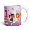 11th Birthday Gift For Girl Balloons Photo Tea Coffee Cup Personalised Mug