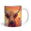 Cute Funny Moody In The Morning Highland Cow Tea Coffee Gift Personalised Mug Cute Funny Moody In The Morning Highland Cow Tea Coffee Gift Personalised Mug