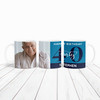 40th Birthday Photo Gift Blue Tea Coffee Cup Personalised Mug