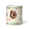Photo Gift For Her Female Sending A Hug Flower Yellow Personalised Mug
