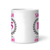 Present For Teenage Girl 15th Birthday Gift 15 Awesome Pink Personalised Mug