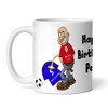 Bristol City Weeing On Bristol Rovers Funny Football Gift Team Personalised Mug