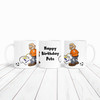 Blackpool Weeing On Preston Funny Football Gift Team Rivalry Personalised Mug