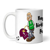 Hibernian Weeing On Hearts Funny Football Gift Team Rivalry Personalised Mug